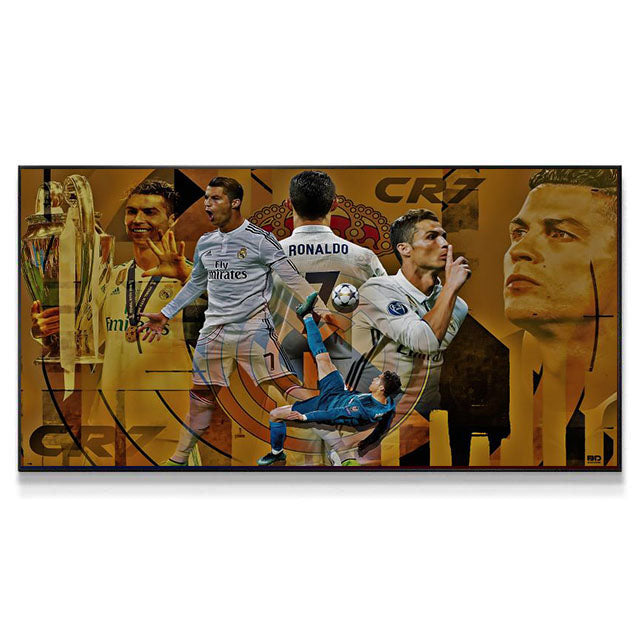 Cristiano Ronaldo GOAT Wall Art