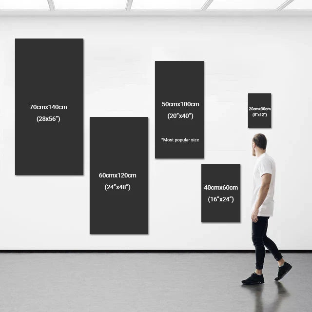 AC Milan Legends — Maldini, Inzaghi & Kaká Vertical Wall Art