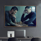 Lionel Messi & Cristiano Ronaldo — Horizontal 3:2 Wall Art