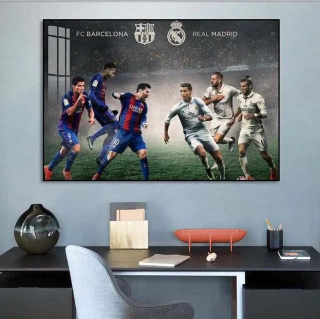 MSN vs BBC — Horizontal 3:2 Wall Art, Series A