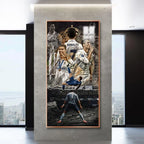 Cristiano Ronaldo CR7 Real Madrid Football Wall Art
