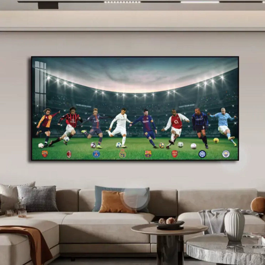 Football All-Stars — Horizontal 2:1 Wall Art, Series B