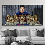 Lionel Messi Ballon d'Or Wall Art
