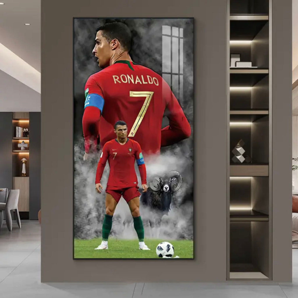 Cristiano Ronaldo Portugal National Team Wall Art