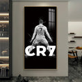Cristiano Ronaldo SIUU Goal Celebration Wall Art