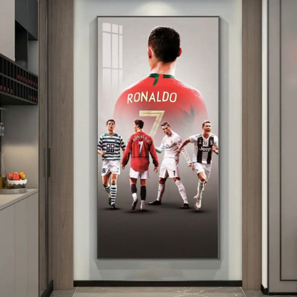 Cristiano Ronaldo Compilation - Vertical 1:2 Wall Art