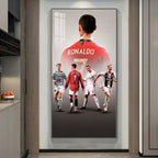 Cristiano Ronaldo Compilation - Vertical 1:2 Wall Art