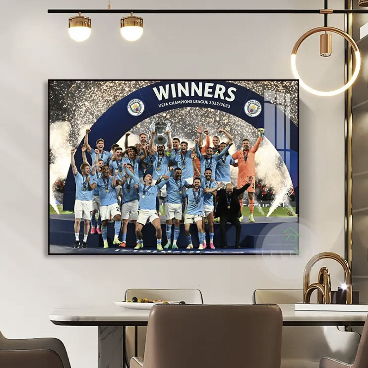 UEFA Football Clubs Wall Art
