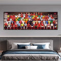 FIFA World Cup All-Stars — Horizontal 3:1 Wall Art