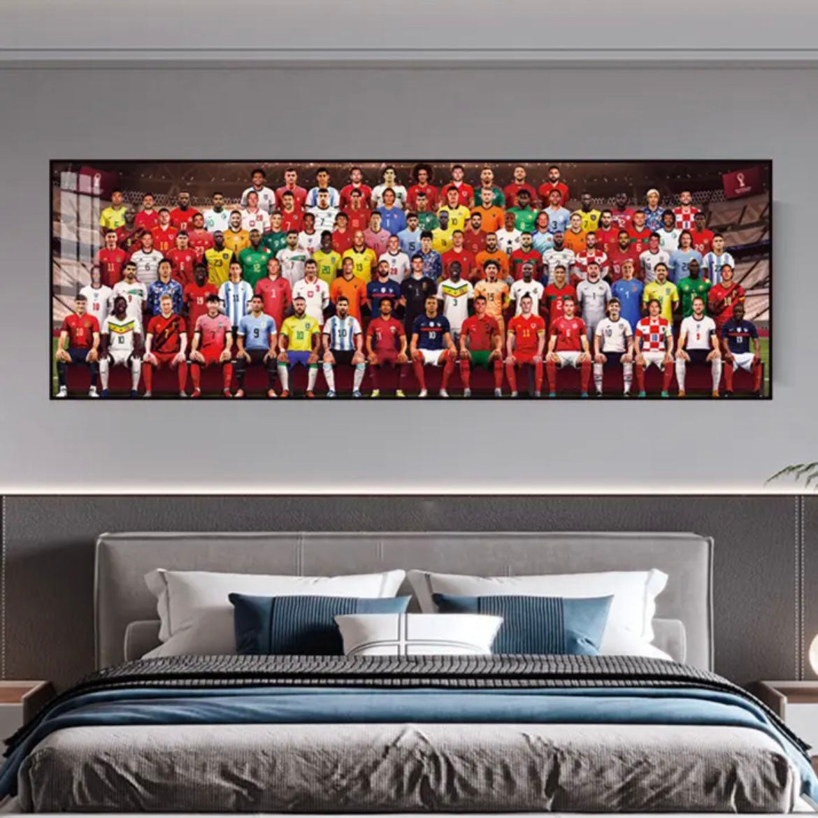 FIFA World Cup All-Stars — Horizontal 3:1 Wall Art