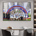 Lionel Messi 2024 Argentina Copa América Championship - Horizontal 3:2 Wall Art