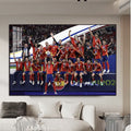 Spain Euro 2024 Champions Wall Art