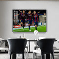 Real Madrid BBC vs Barcelona MSN — Horizontal 3:2 Wall Art