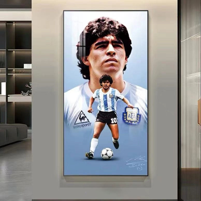 Diego Maradona Argentina World Cup Wall Art