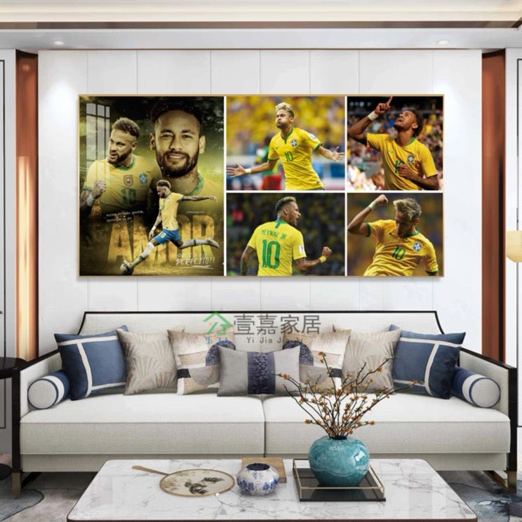 Neymar Jr. Horizontal 2:1 Wall Art