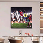 Cristiano Ronaldo 'SIU' 1:1 Wall Art