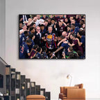 Luis Enrique & Paris Saint-Germain 2025 Champions League Wall Art