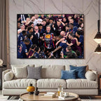 Luis Enrique & Paris Saint-Germain 2025 Champions League Wall Art