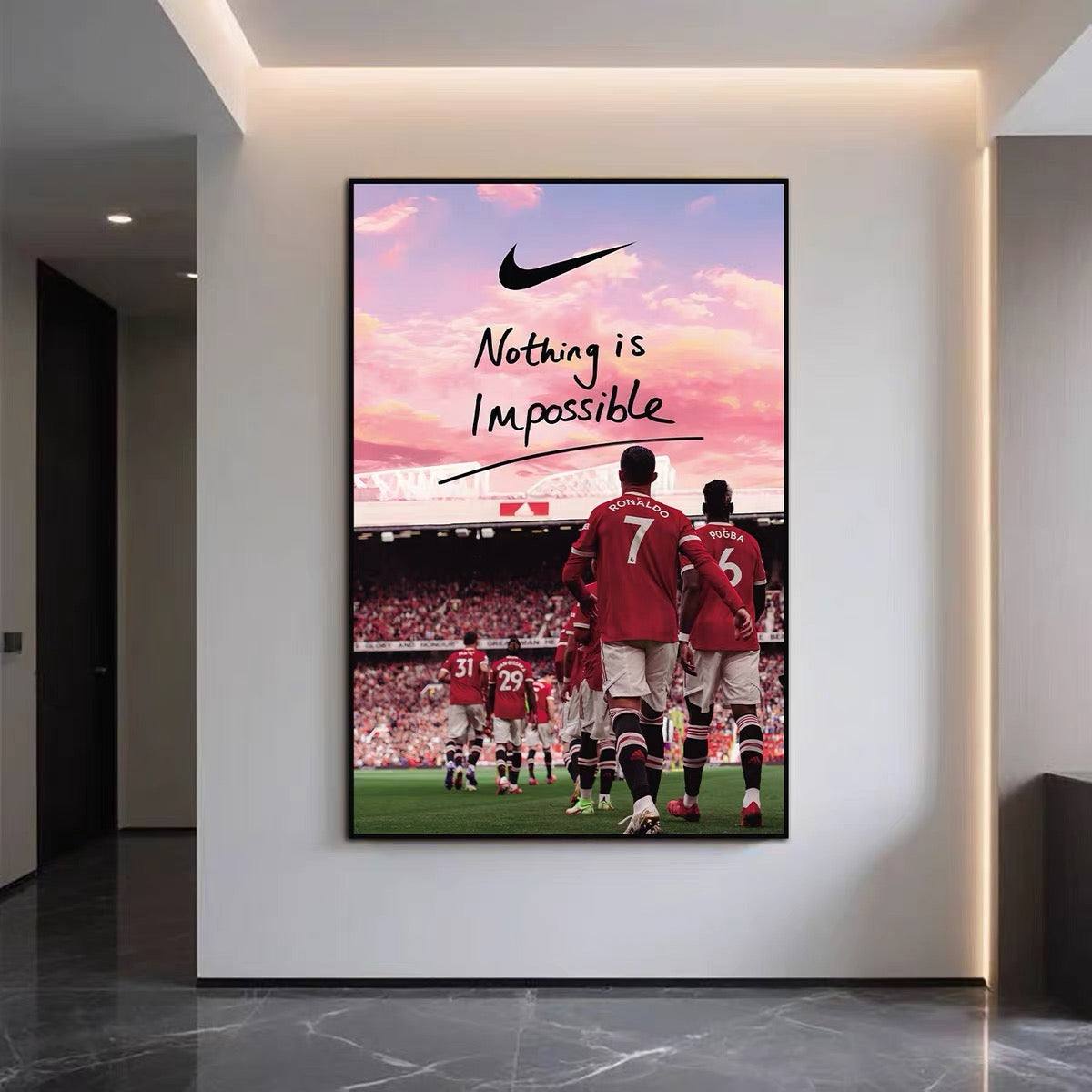 Cristiano Ronaldo Portugal & Real Madrid — Vertical 2:3 Wall Art