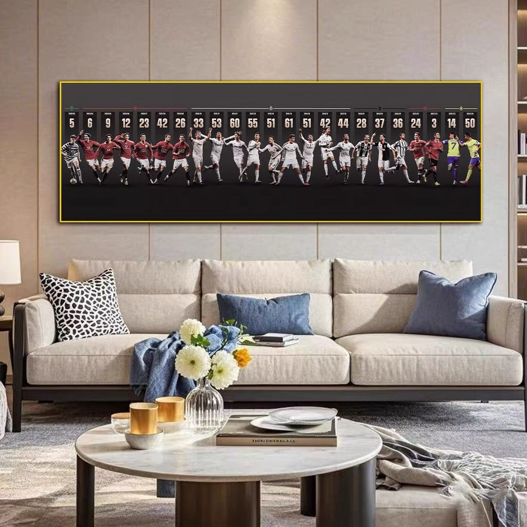 Cristiano Ronaldo Career Tribute — Portugal & Real Madrid Wall Art