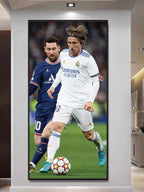 Luka Modrić Real Madrid - Vertical 1:2 Wall Art