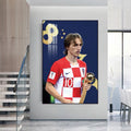 Luka Modrić "The Magician" - Vertical 2:3 Wall Art