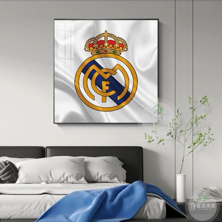 Football Club Badges — Square Wall Art