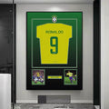R9 Ronaldo Nazário Jersey Wall Art