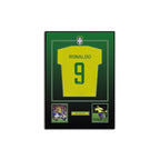 R9 Ronaldo Nazário Jersey Wall Art