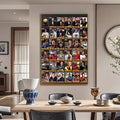 Ballon d'Or Legends — Vertical 2:3 Wall Art