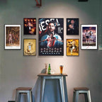 Lionel Messi 8 Ballon d'Or - Vertical 2:3 Wall Art