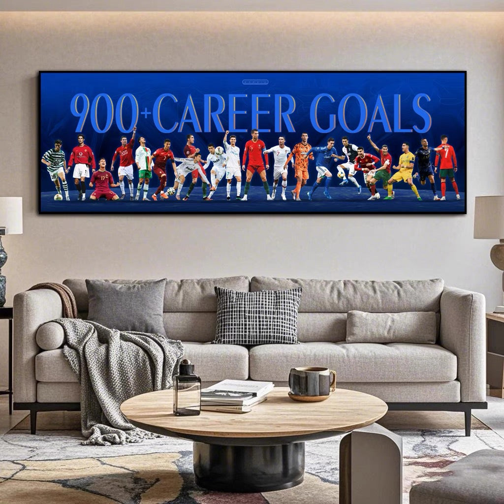 Cristiano Ronaldo Career Tribute — Portugal & Real Madrid Wall Art