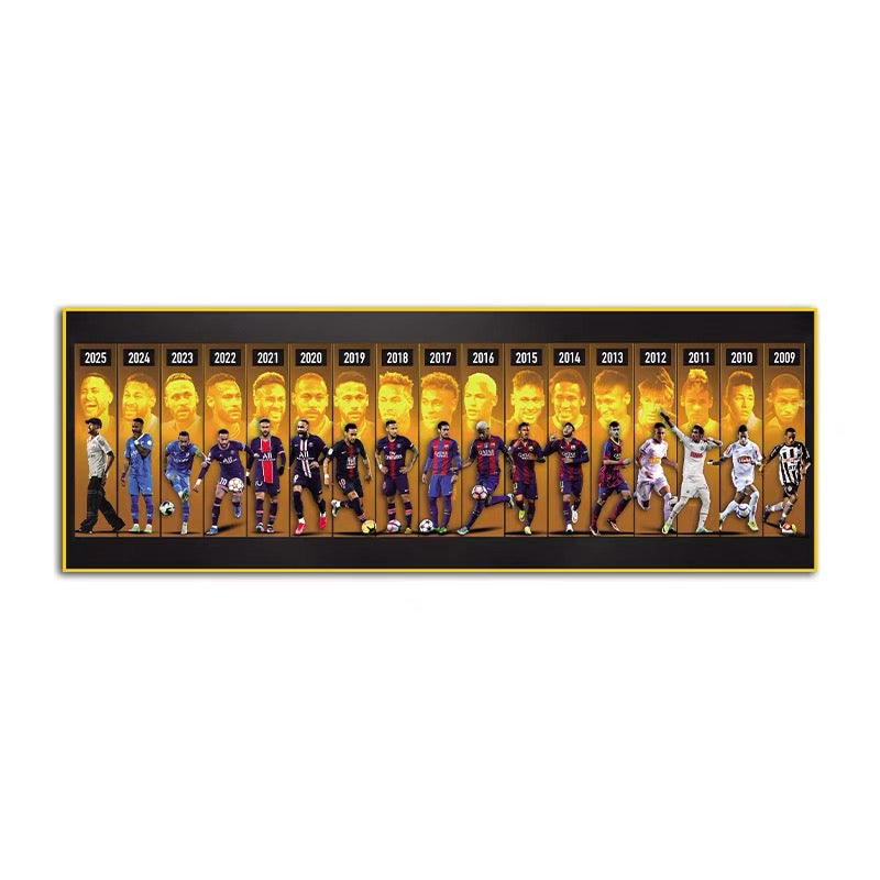 Neymar Jr. Horizontal 3:1 Wall Art