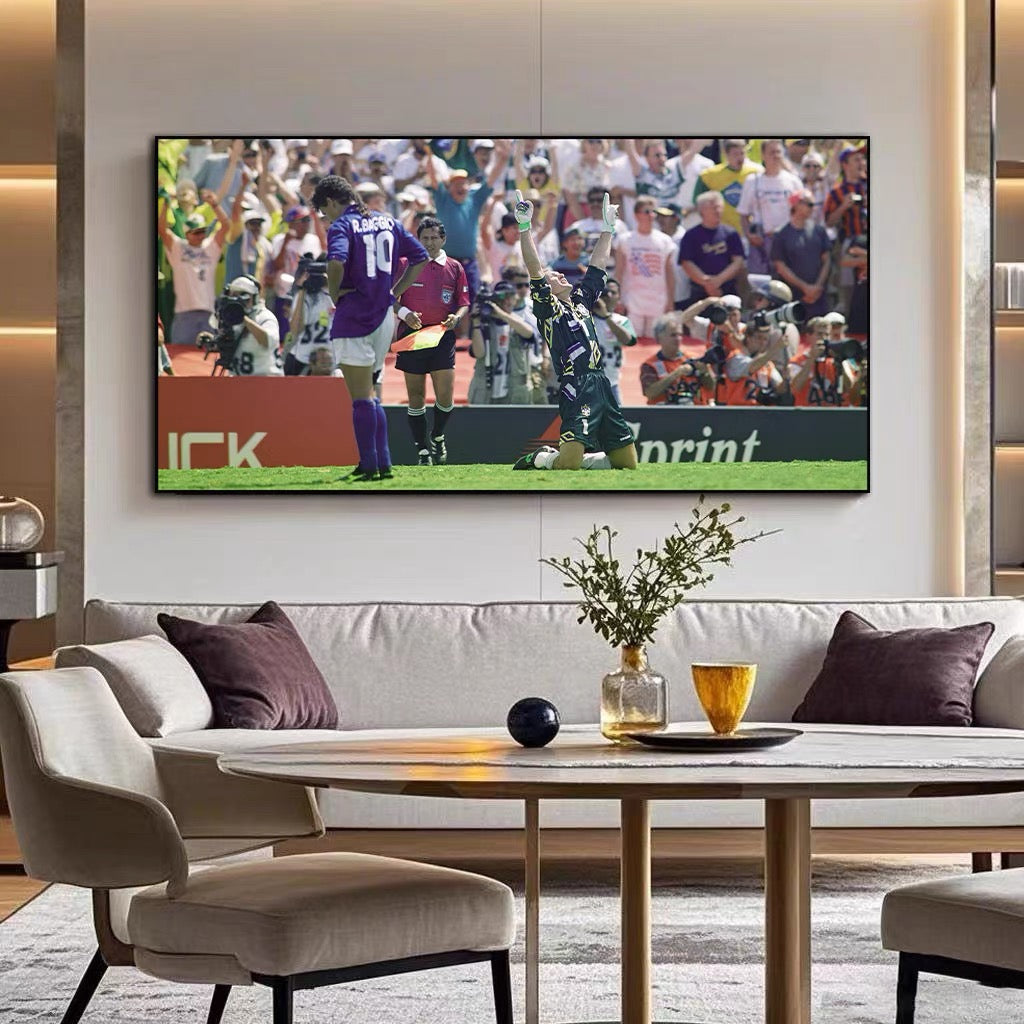 Roberto Baggio Football Wall Art, Series A