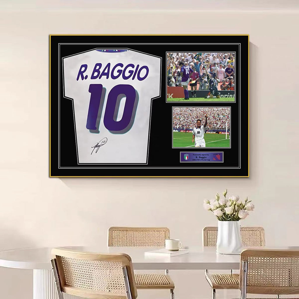 Roberto Baggio Football Wall Art, Series B