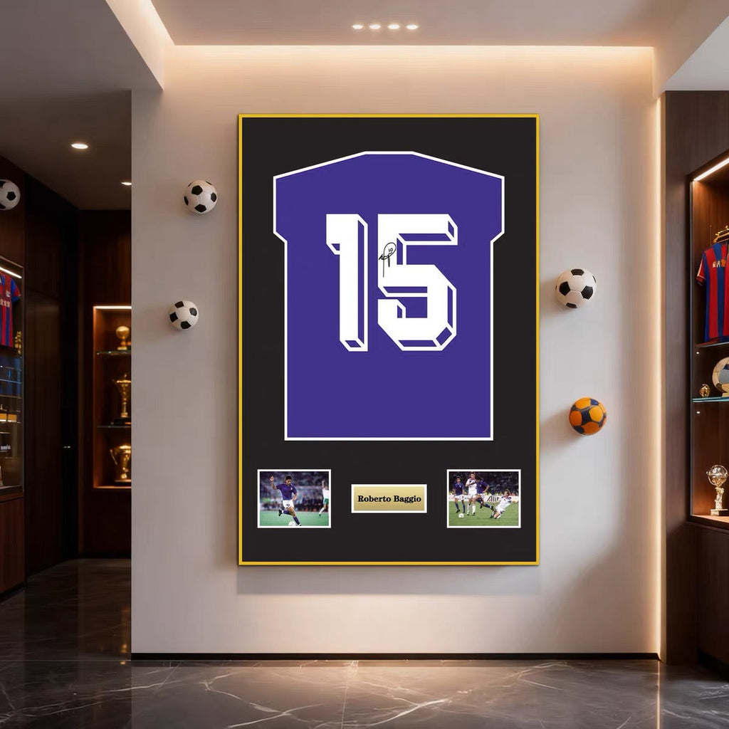 Roberto Baggio Football Legends Wall Art