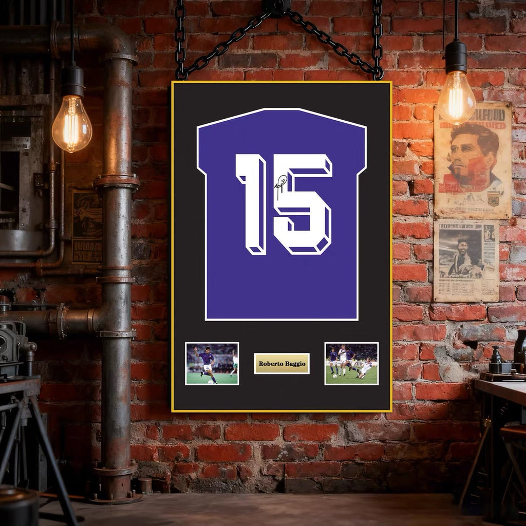 Roberto Baggio Football Legends Wall Art