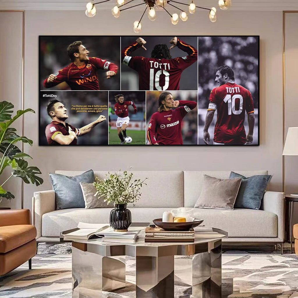 Francesco Totti Horizontal 2:1 Wall Art