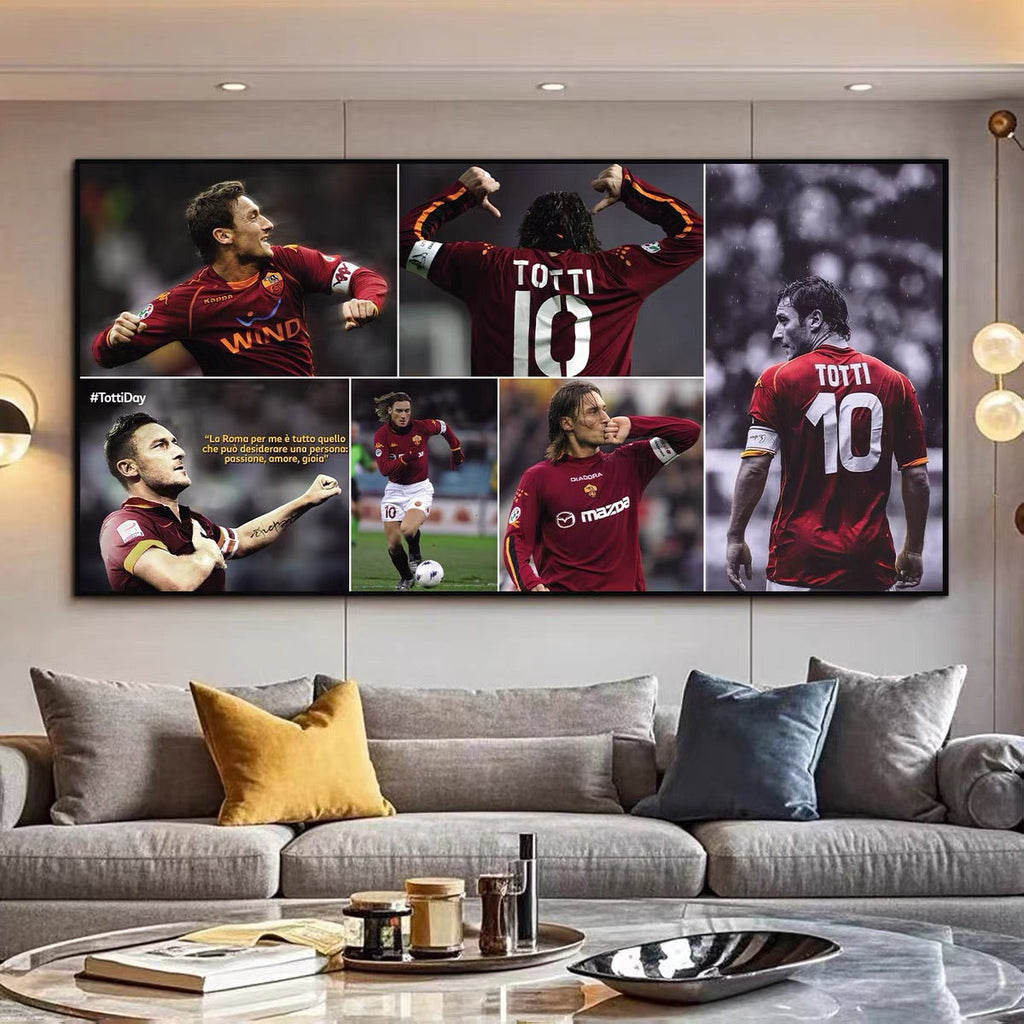 Francesco Totti Horizontal 2:1 Wall Art