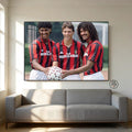 AC Milan Dutch Trio — Rijkaard, Van Basten & Gullit Wall Art