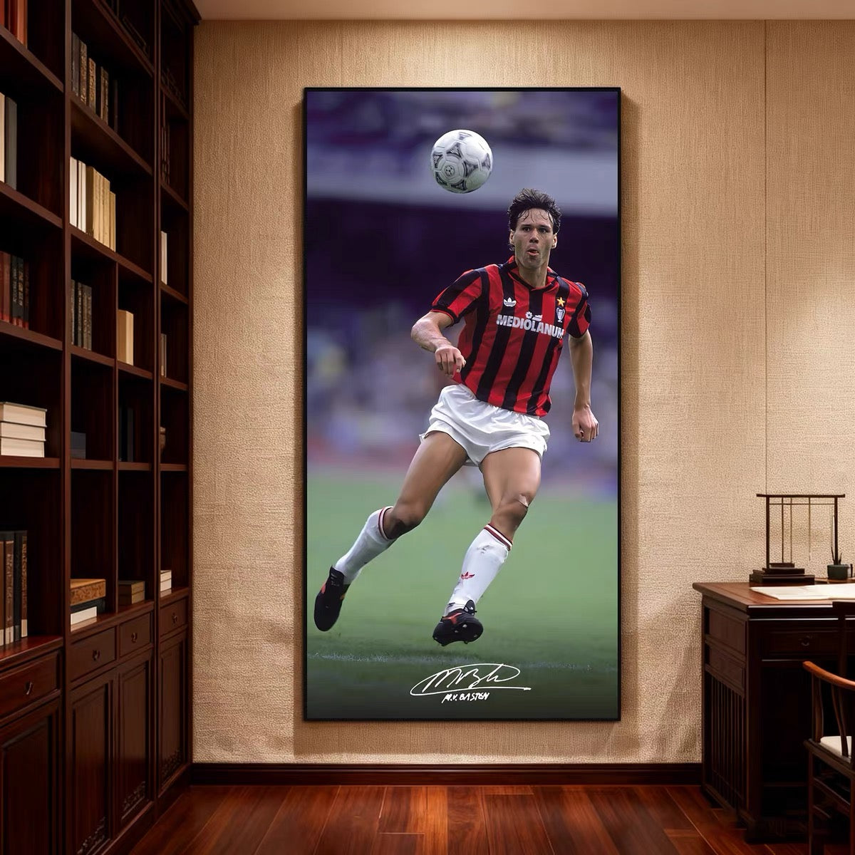 Marco Van Basten Vertical 1:2 Wall Art