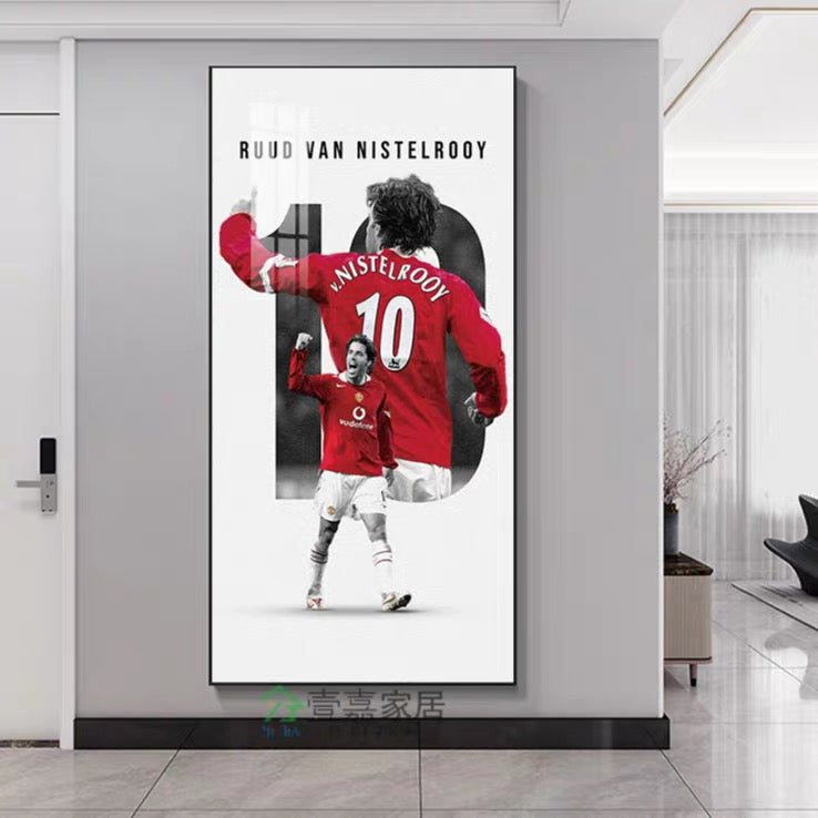 Ruud van Nistelrooy Manchester United Wall Art