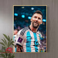 Lionel Messi Football Wall Art