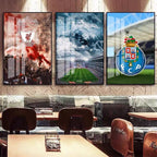 European Football Club Crest Wall Art