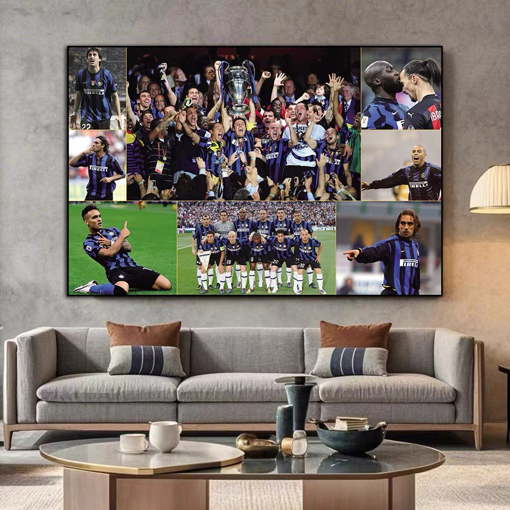 Inter Milan Championship Wall Art