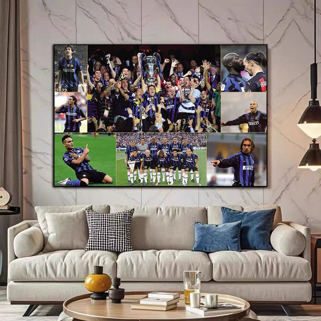 Inter Milan Championship Wall Art