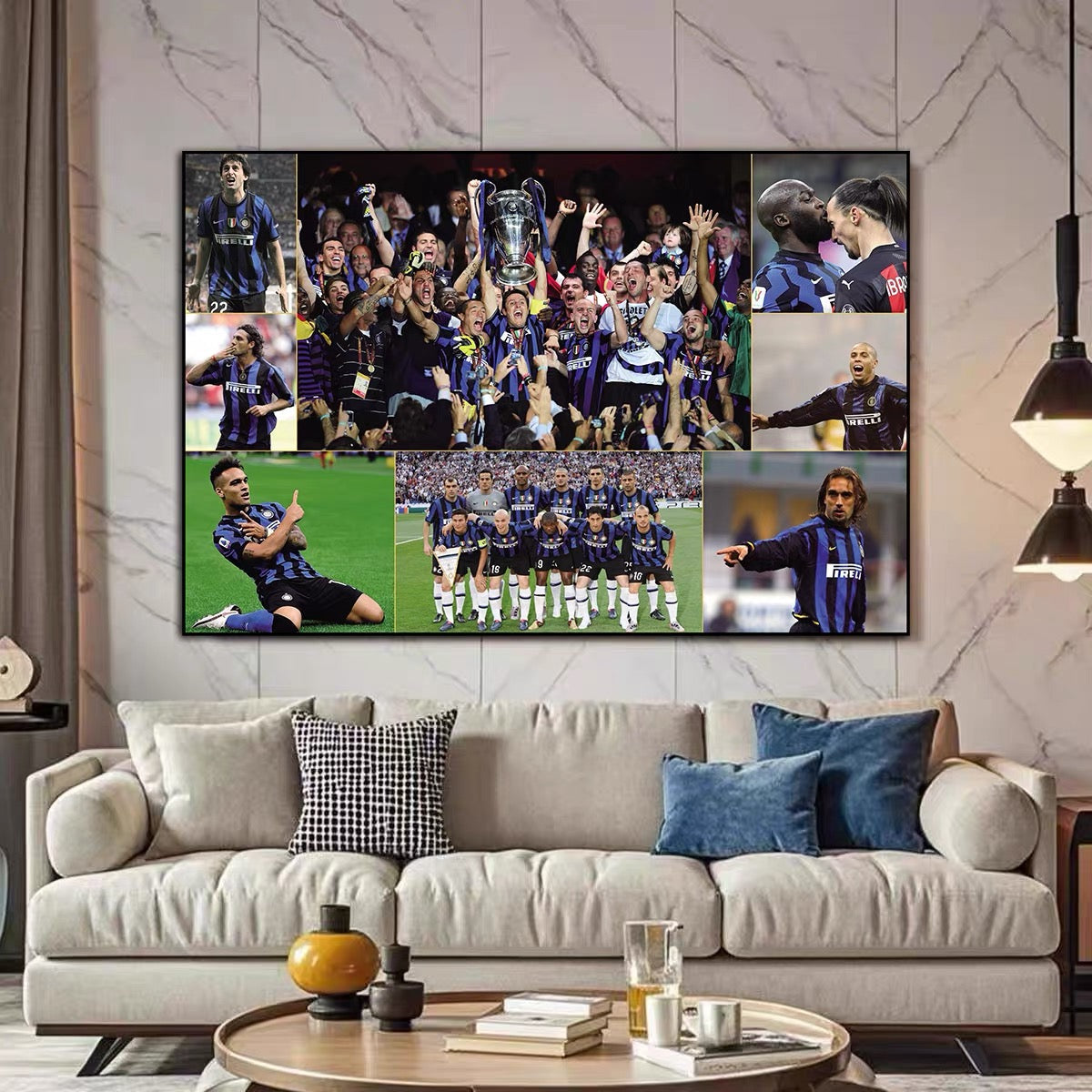 Inter Milan Championship Wall Art