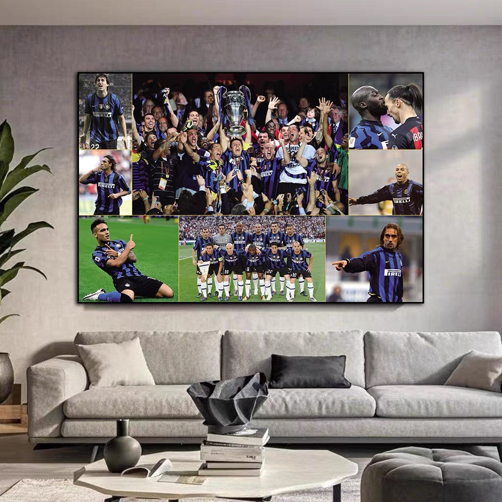 Inter Milan Championship Wall Art