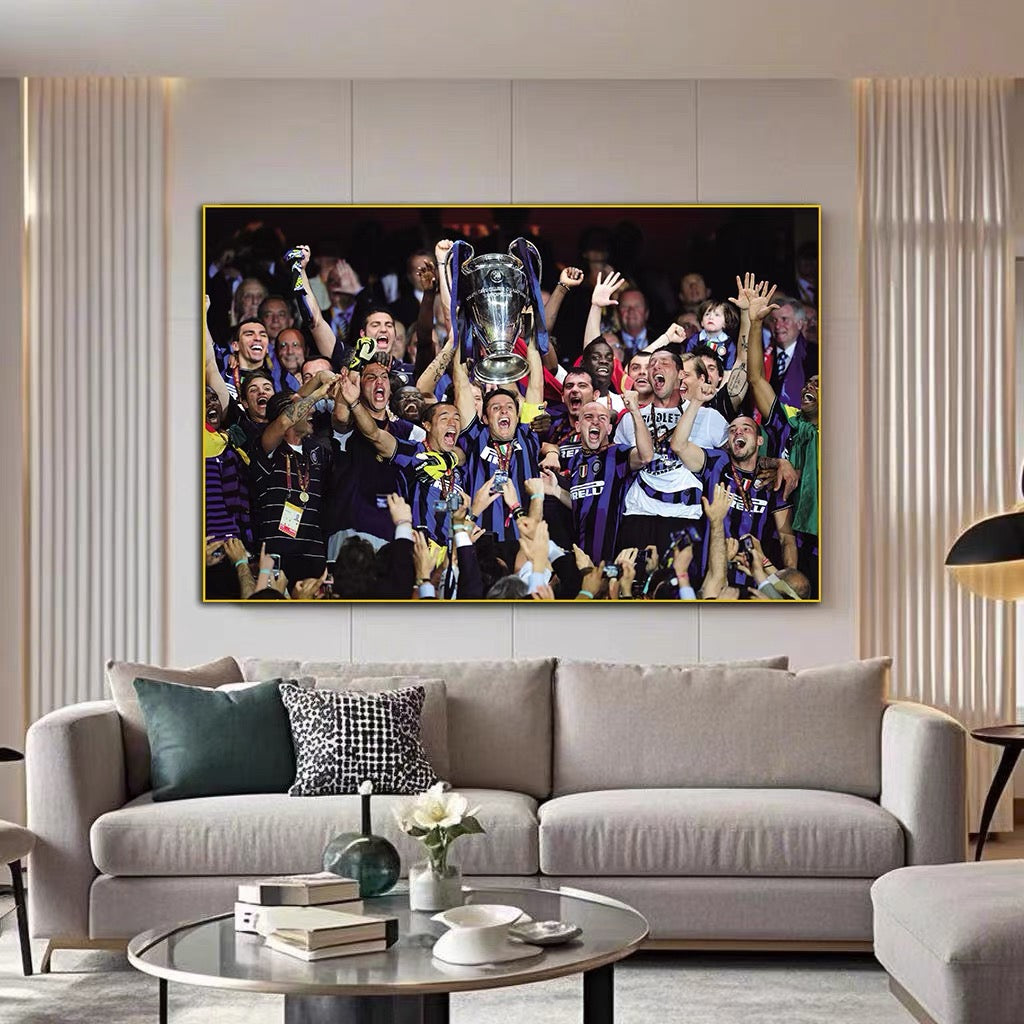 Inter Milan Championship Wall Art