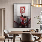 Steven Gerrard Liverpool Legend Wall Art